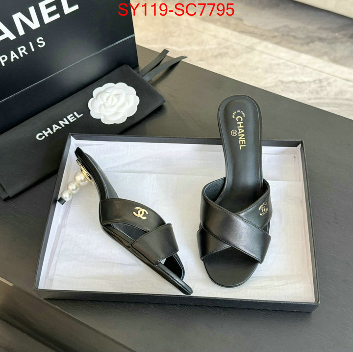 Women Shoes-Chanel for sale cheap now ID: SC7795 $: 119USD