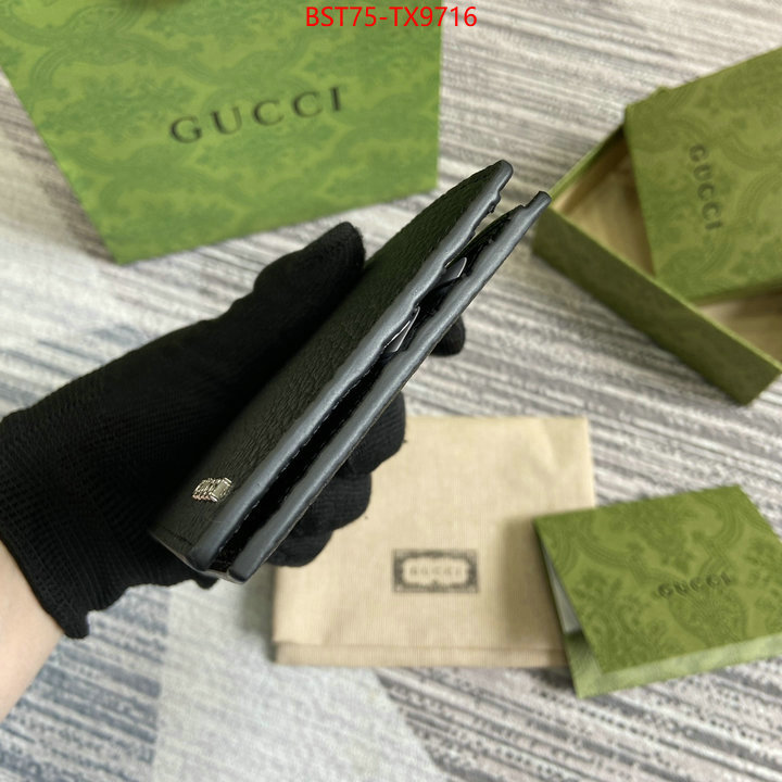 Gucci Bags(TOP)-Wallet- can i buy replica ID: TX9716 $: 75USD,