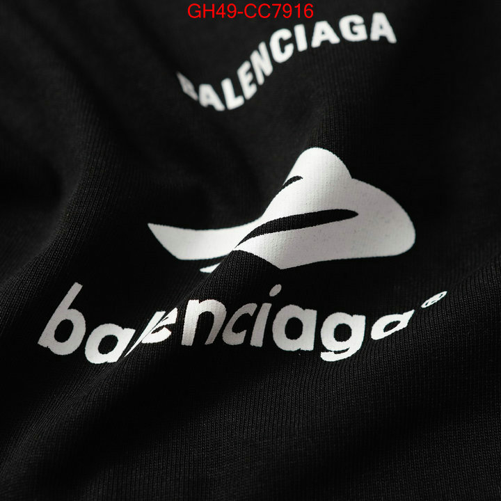 Clothing-Balenciaga high quality happy copy ID: CC7916 $: 49USD