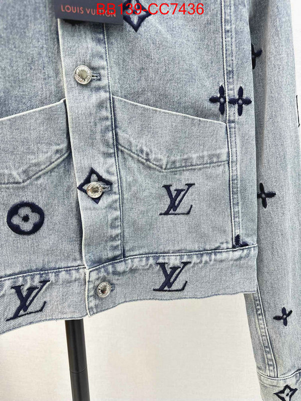 Clothing-LV luxury cheap replica ID: CC7436 $: 139USD