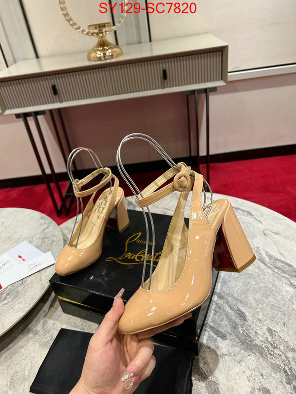 Women Shoes-Christian Louboutin best designer replica ID: SC7820 $: 129USD