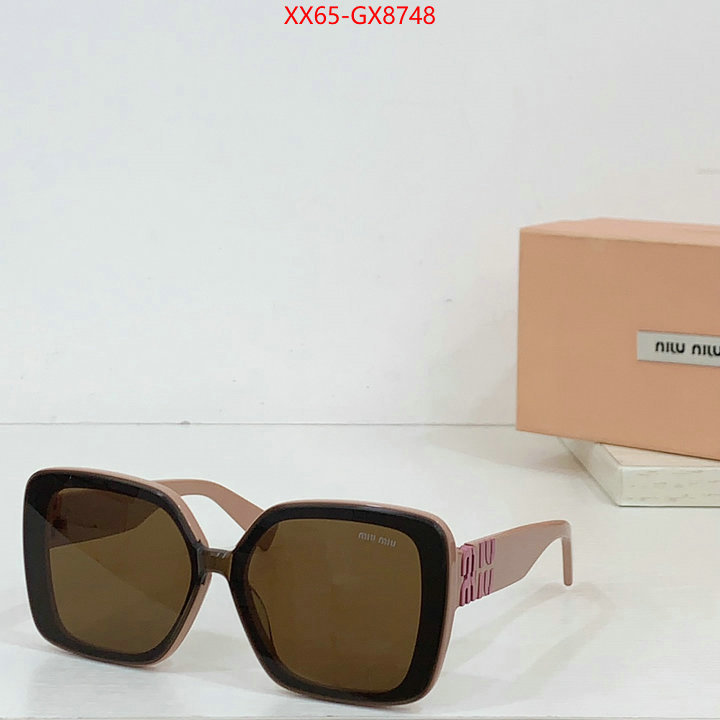 Glasses-Miu Miu website to buy replica ID: GX8748 $: 65USD