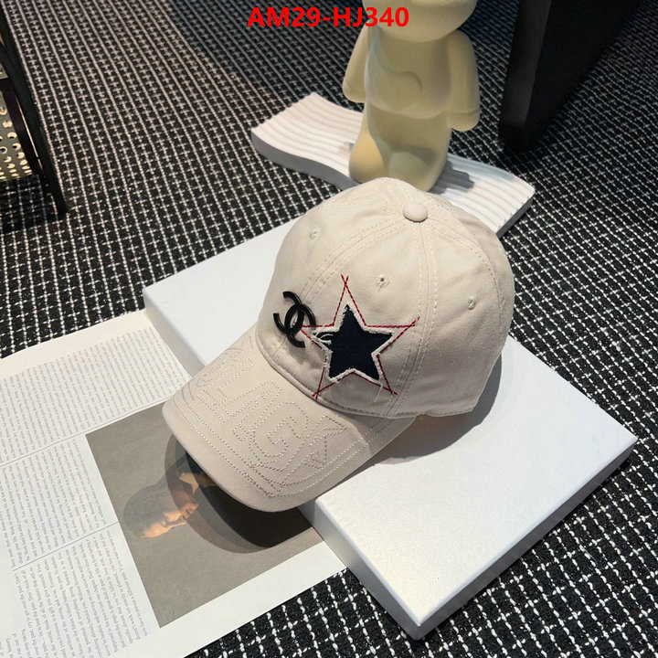 Cap (Hat)-Chanel luxury fake ID: HJ340 $: 29USD