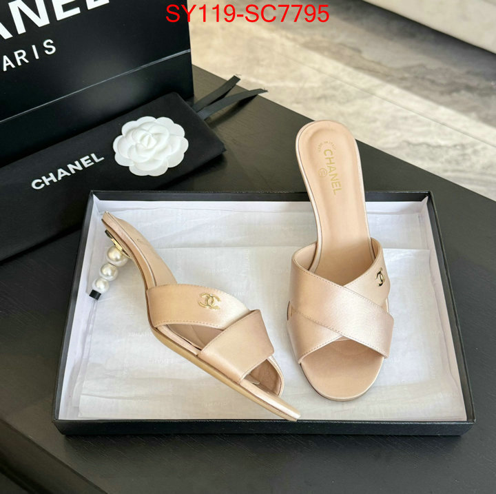 Women Shoes-Chanel for sale cheap now ID: SC7795 $: 119USD
