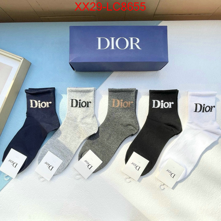 Sock-Dior top fake designer ID: LC8655 $: 29USD