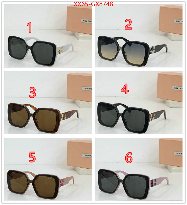 Glasses-Miu Miu website to buy replica ID: GX8748 $: 65USD