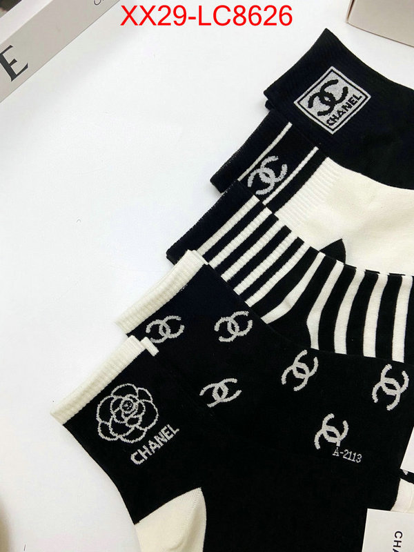 Sock-Chanel shop cheap high quality 1:1 replica ID: LC8626 $: 29USD