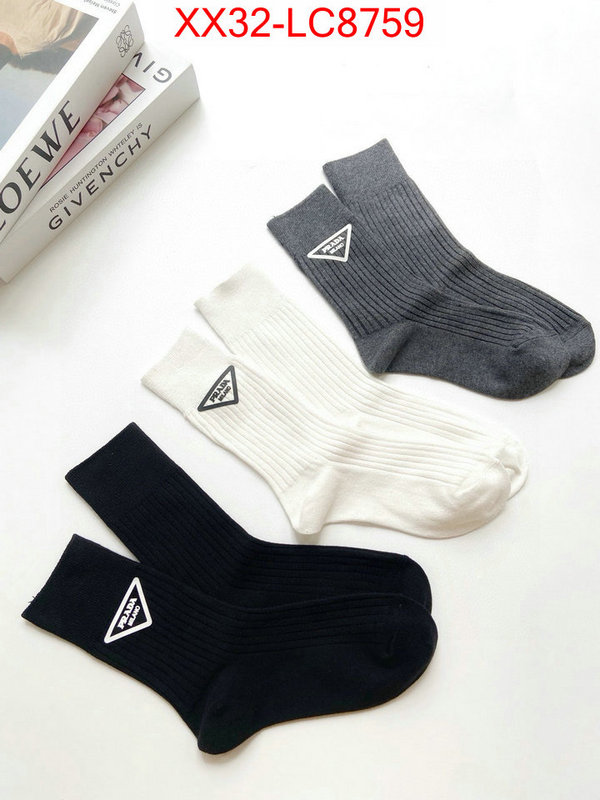 Sock-Prada fashion ID: LC8759 $: 32USD