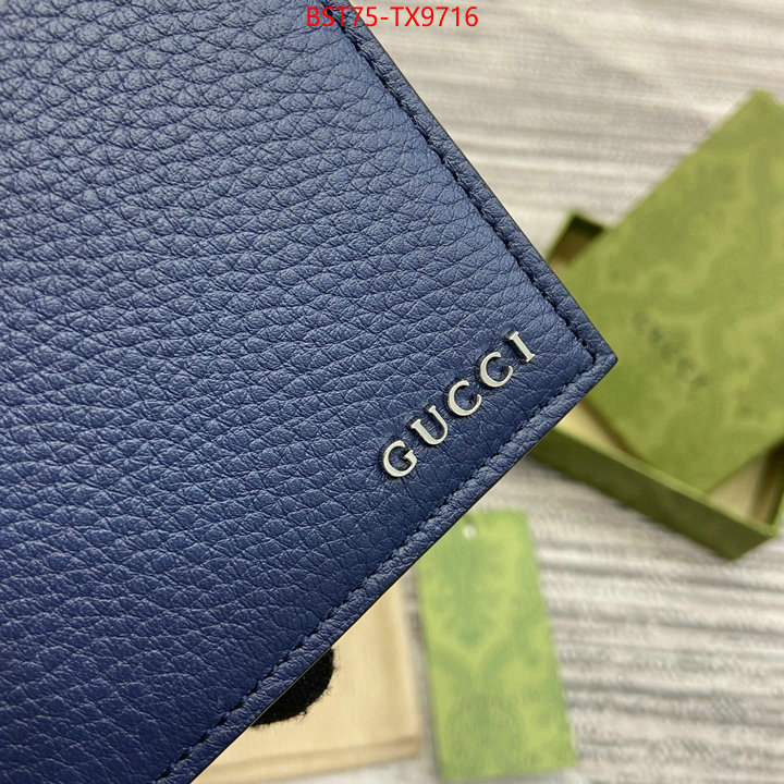 Gucci Bags(TOP)-Wallet- can i buy replica ID: TX9716 $: 75USD,