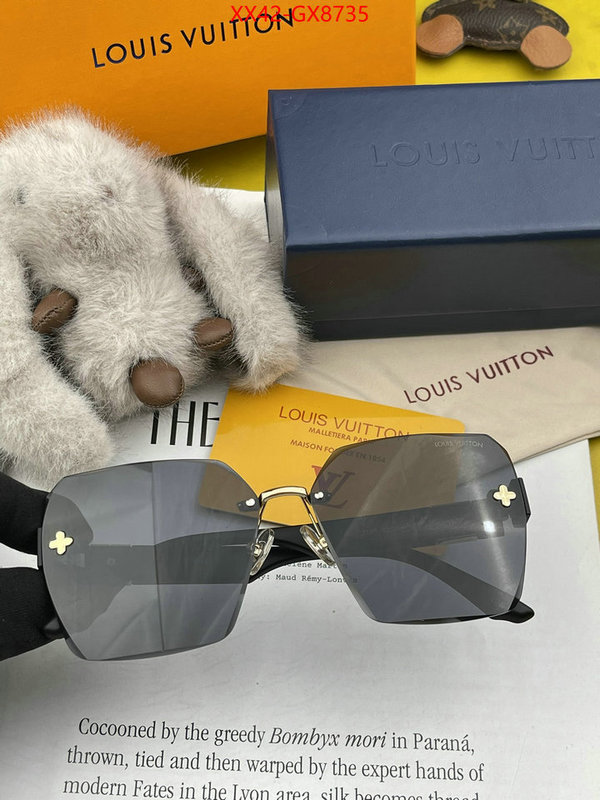 Glasses-LV high quality replica ID: GX8735 $: 42USD