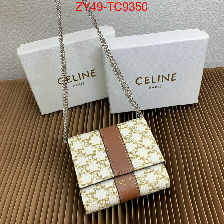 CELINE Bags(4A)-Wallet buy high-quality fake ID: TC9350 $: 49USD,