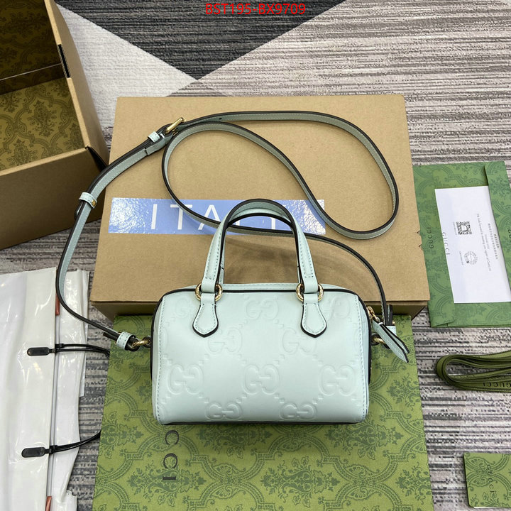 Gucci Bags(TOP)-Crossbody- fake designer ID: BX9709 $: 195USD,