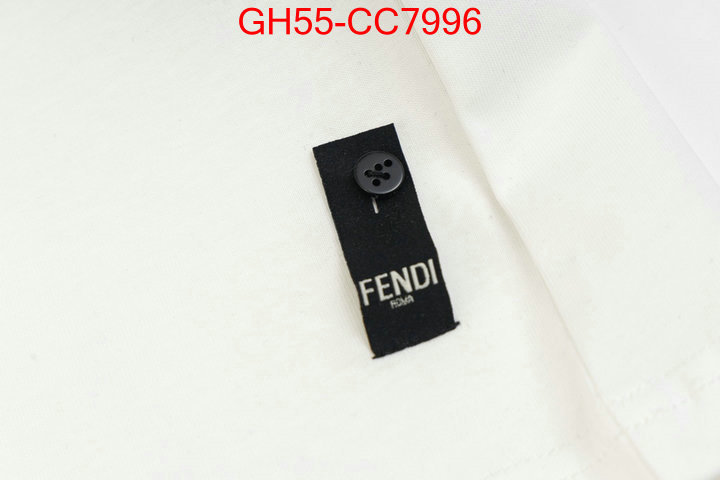 Clothing-Fendi designer fashion replica ID: CC7996 $: 55USD