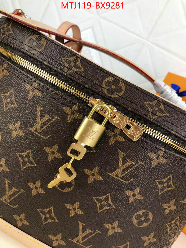 LV Bags(4A)-Vanity Bag- 2024 replica ID: BX9281 $: 119USD,