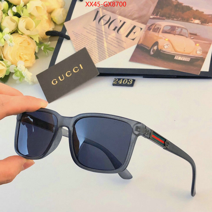 Glasses-Gucci shop the best high authentic quality replica ID: GX8700 $: 45USD