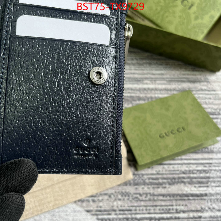 Gucci Bags(TOP)-Wallet- replcia cheap from china ID: TX9729 $: 75USD,