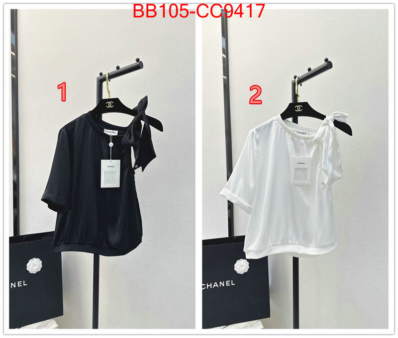 Clothing-Chanel buy the best replica ID: CC9417 $: 105USD