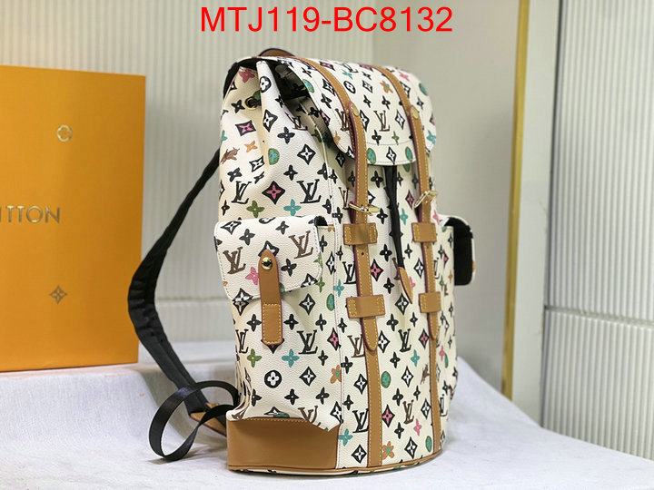 LV Bags(4A)-Backpack- highest quality replica ID: BC8132 $: 119USD,