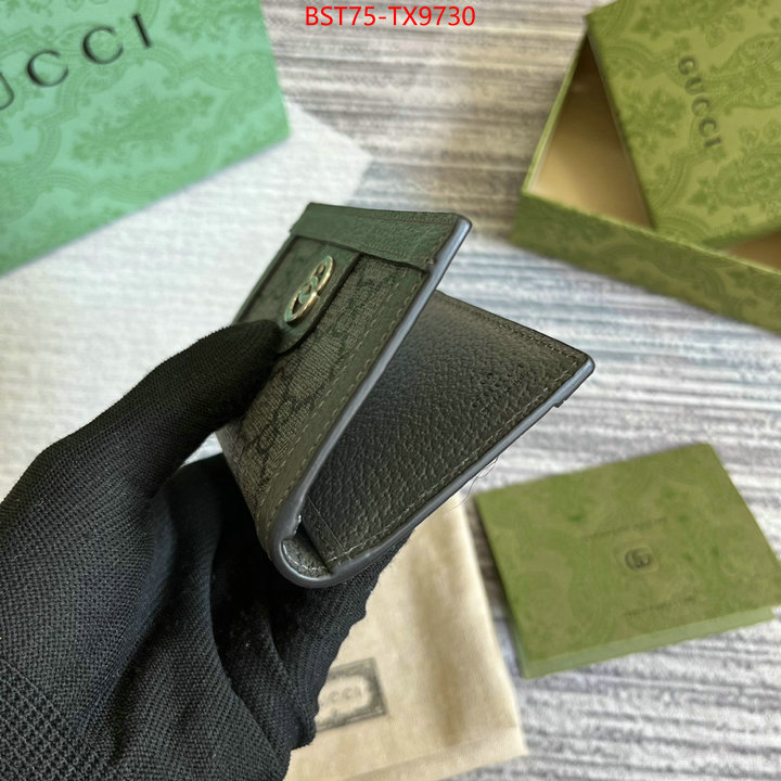 Gucci Bags(TOP)-Wallet- perfect ID: TX9730 $: 75USD,