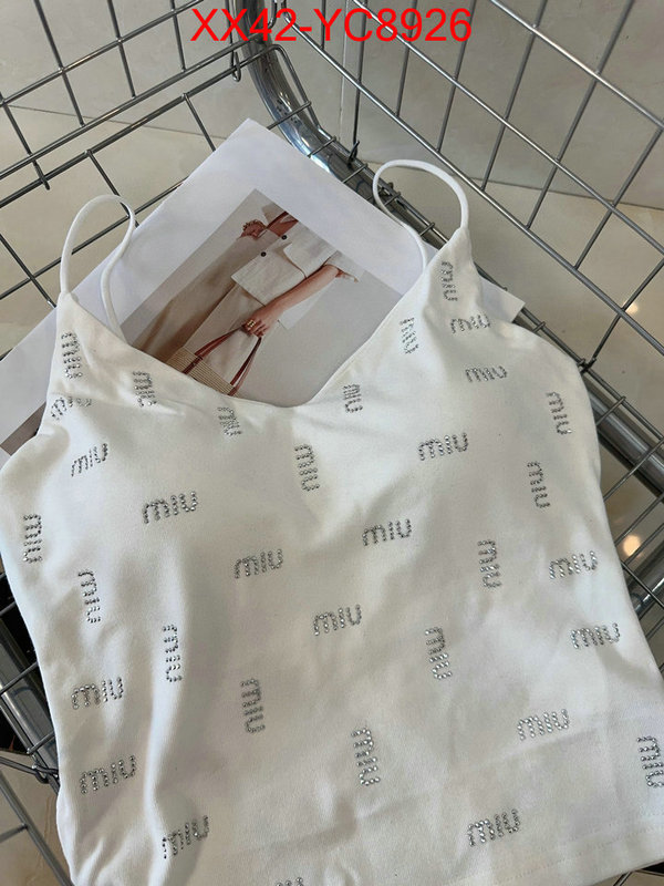 Swimsuit-Miu Miu customize best quality replica ID: YC8926 $: 42USD