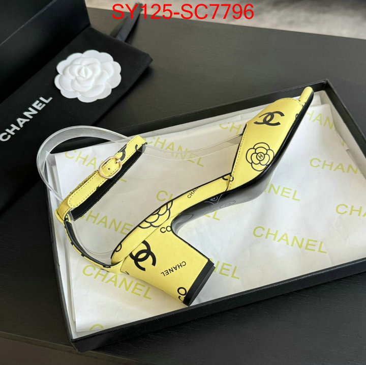 Women Shoes-Chanel wholesale replica shop ID: SC7796 $: 125USD