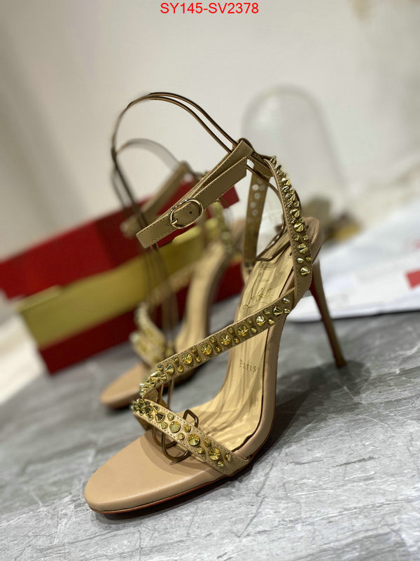 Women Shoes-Christian Louboutin high quality customize ID: SV2378 $: 145USD