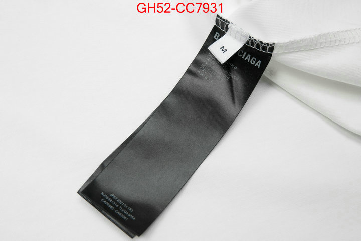 Clothing-Balenciaga wholesale sale ID: CC7931 $: 52USD