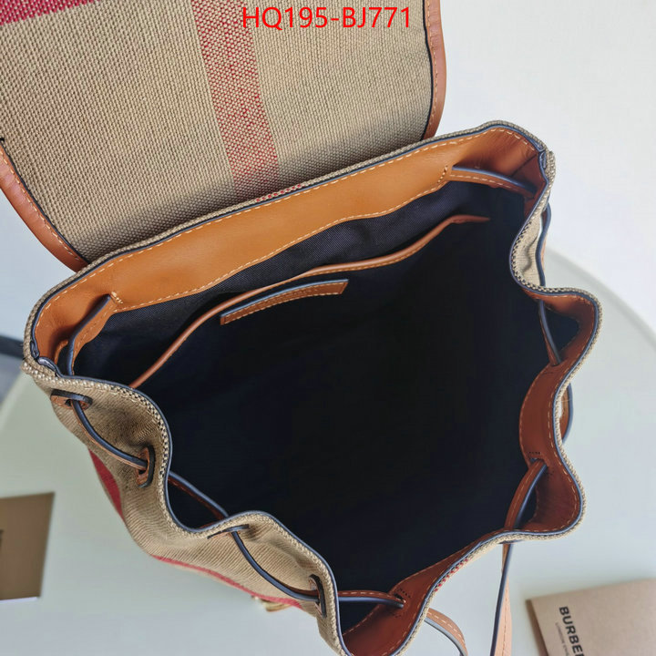 Burberry Bags(TOP)-Backpack- high quality aaaaa replica ID: BJ771 $: 195USD,