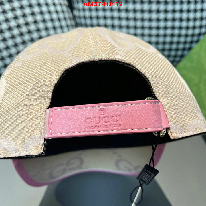 Cap(Hat)-Gucci buy high quality cheap hot replica ID: HJ419 $: 37USD