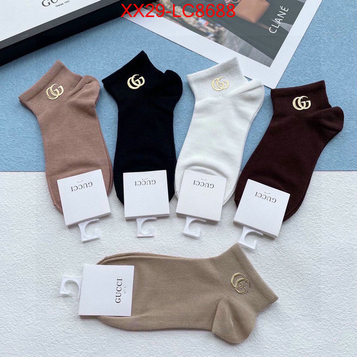 Sock-Gucci for sale online ID: LC8688 $: 29USD