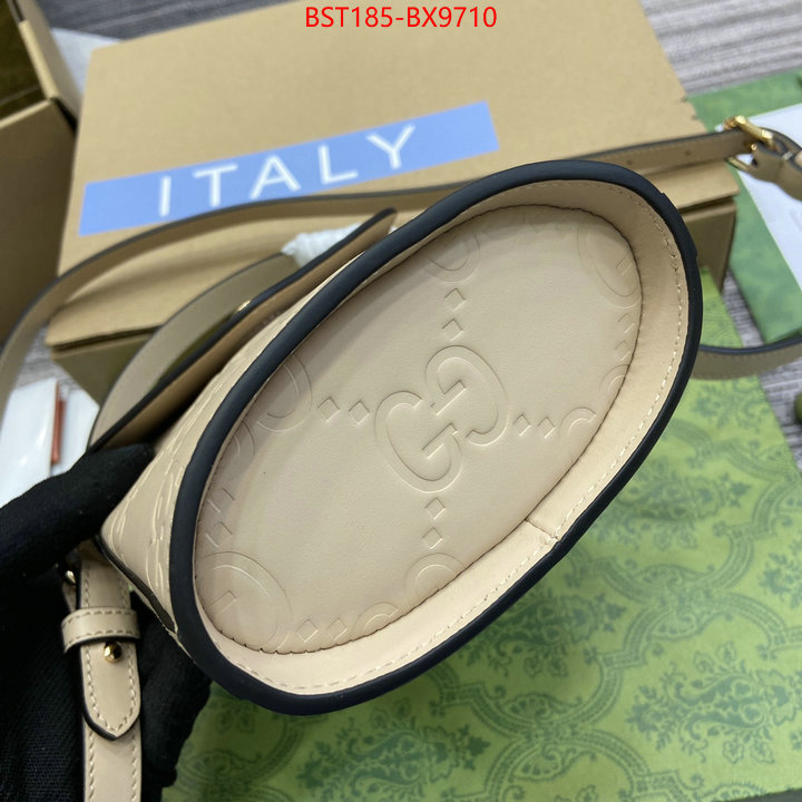 Gucci Bags(TOP)-Crossbody- mirror copy luxury ID: BX9710 $: 185USD,