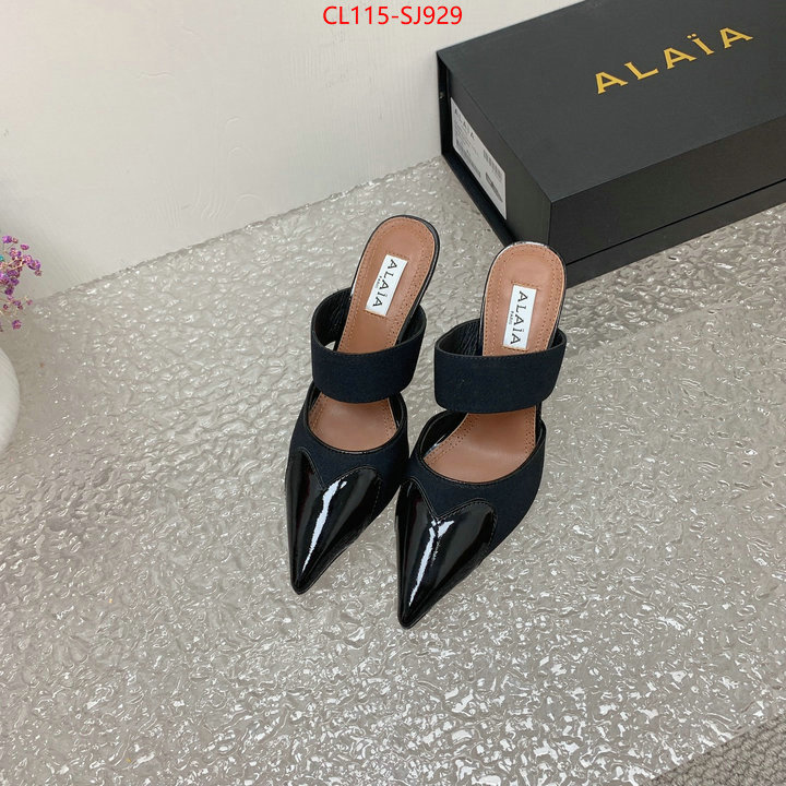 Women Shoes-ALAIA can you buy replica ID: SJ929 $: 115USD