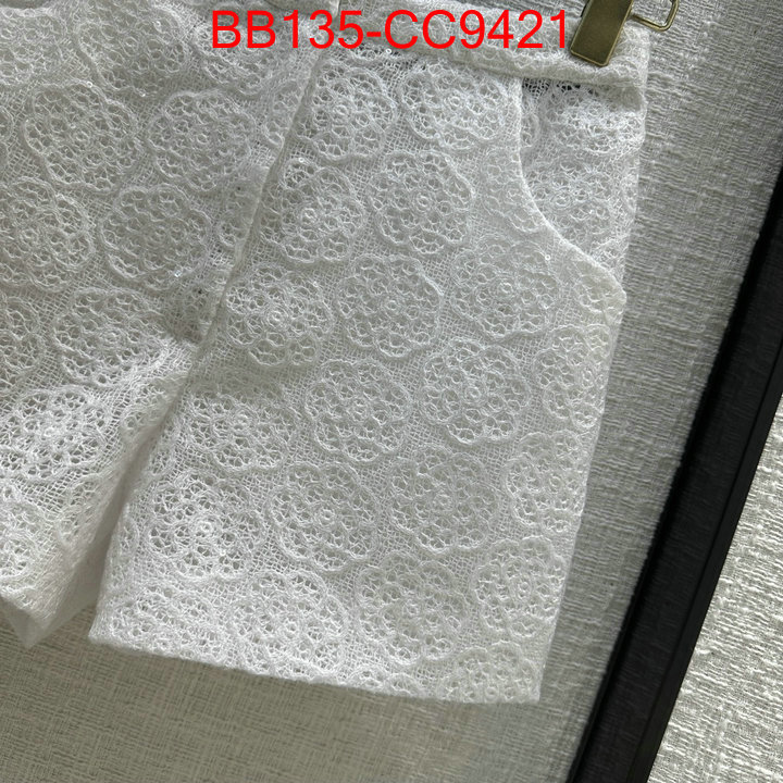 Clothing-Chanel replicas buy special ID: CC9421 $: 135USD