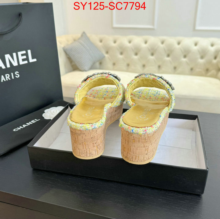 Women Shoes-Chanel brand designer replica ID: SC7794 $: 125USD