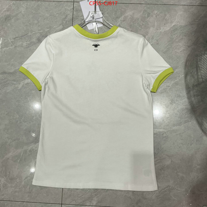 Clothing-Dior designer high replica ID: CJ817 $: 55USD