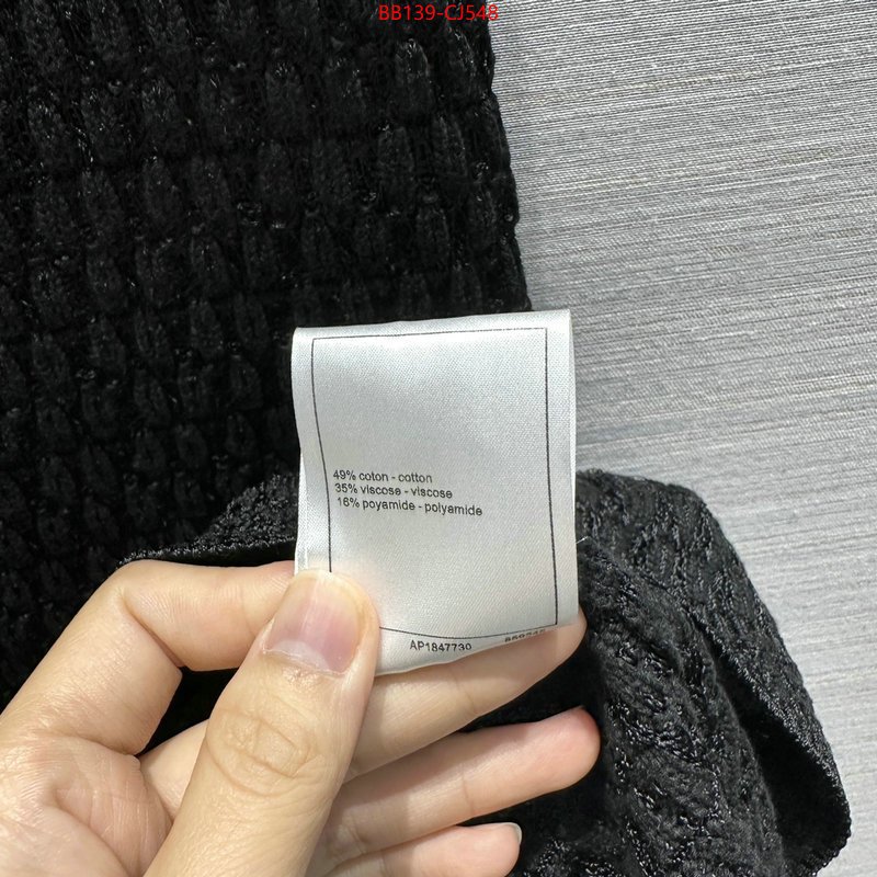 Clothing-Chanel best replica 1:1 ID: CJ548 $: 139USD