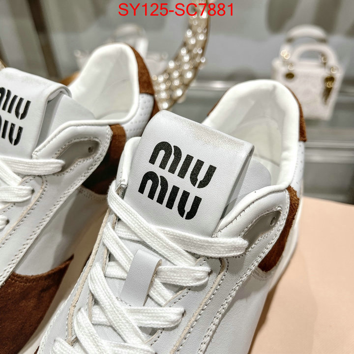 Women Shoes-Miu Miu high quality replica ID: SC7881 $: 125USD