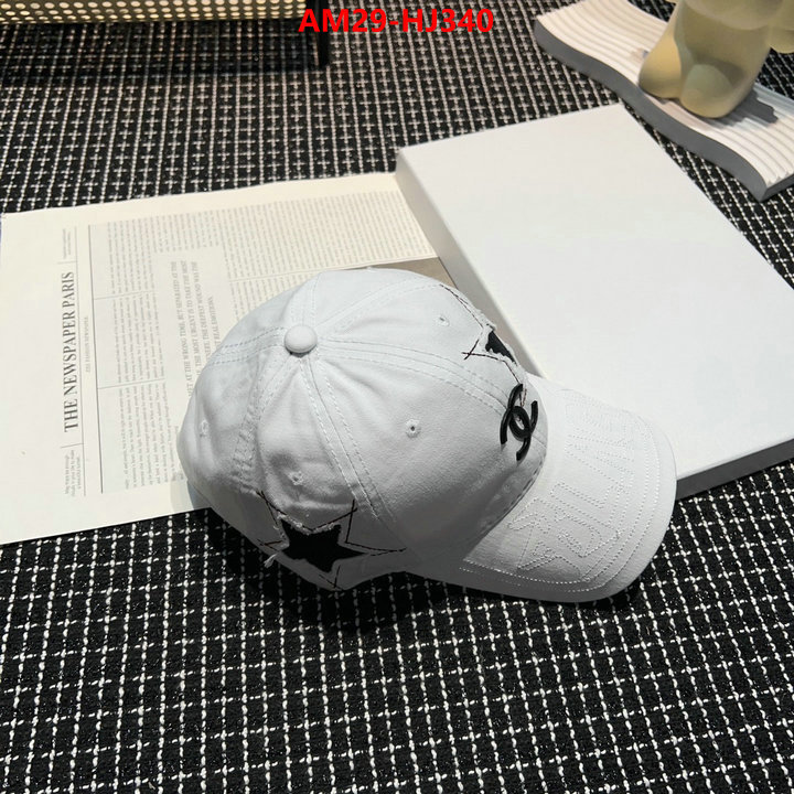 Cap (Hat)-Chanel luxury fake ID: HJ340 $: 29USD