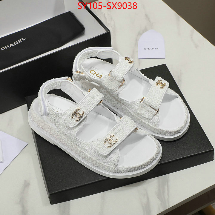 Women Shoes-Chanel high quality designer replica ID: SX9038 $: 105USD