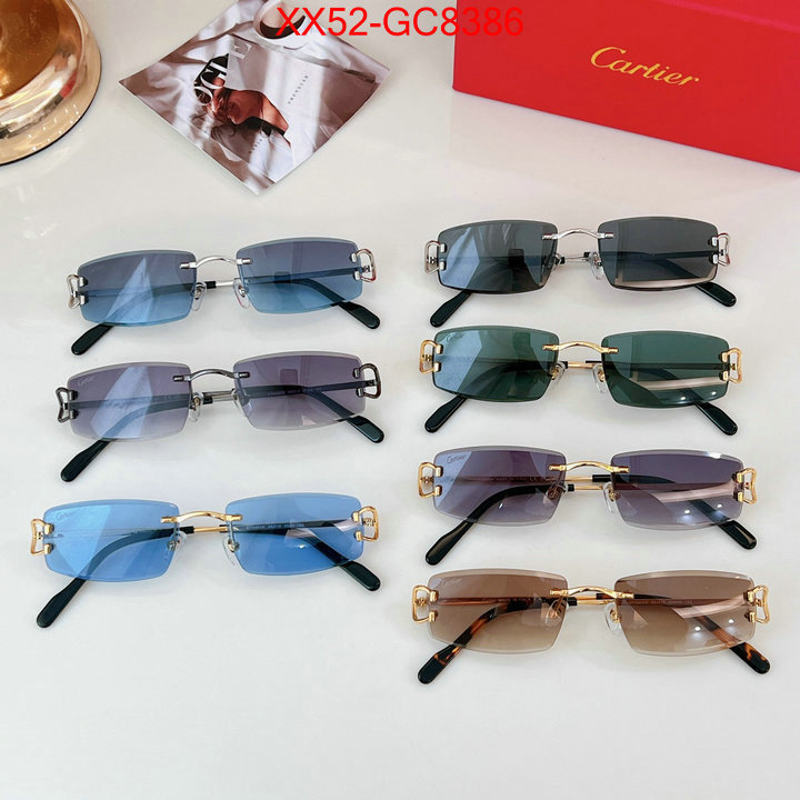 Glasses-Cartier high quality online ID: GC8386 $: 52USD