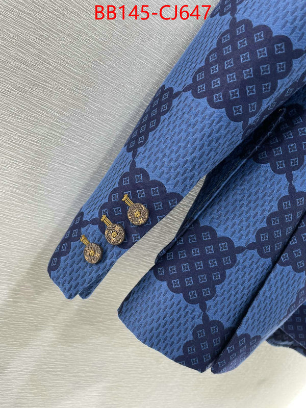 Clothing-LV outlet 1:1 replica ID: CJ647 $: 145USD