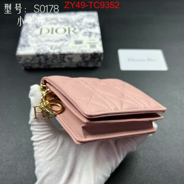 Dior Bags(4A)-Wallet- replica shop ID: TC9352 $: 49USD,