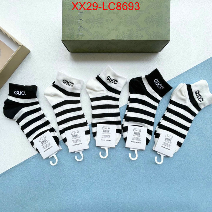 Sock-Gucci luxury 7 star replica ID: LC8693 $: 29USD