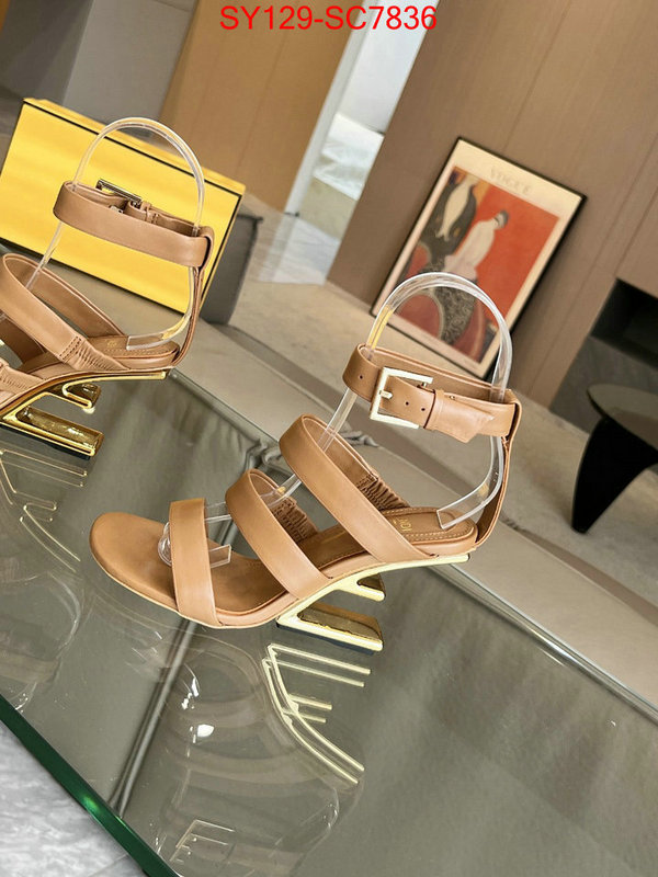 Women Shoes-Fendi is it ok to buy replica ID: SC7836 $: 129USD