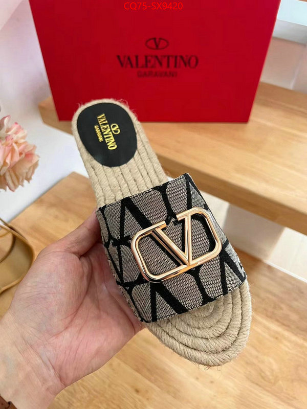 Women Shoes-Valentino what's the best to buy replica ID: SX9420 $: 75USD