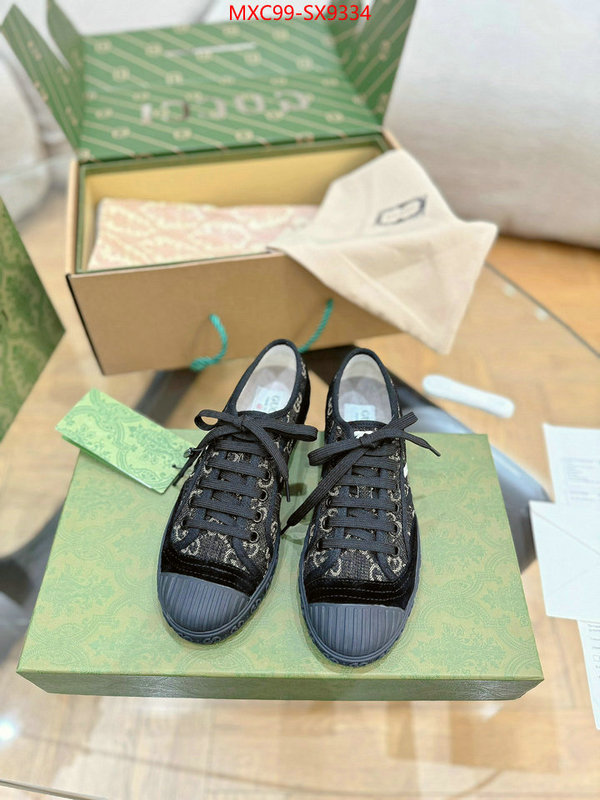 Women Shoes-Gucci best quality fake ID: SX9334 $: 99USD