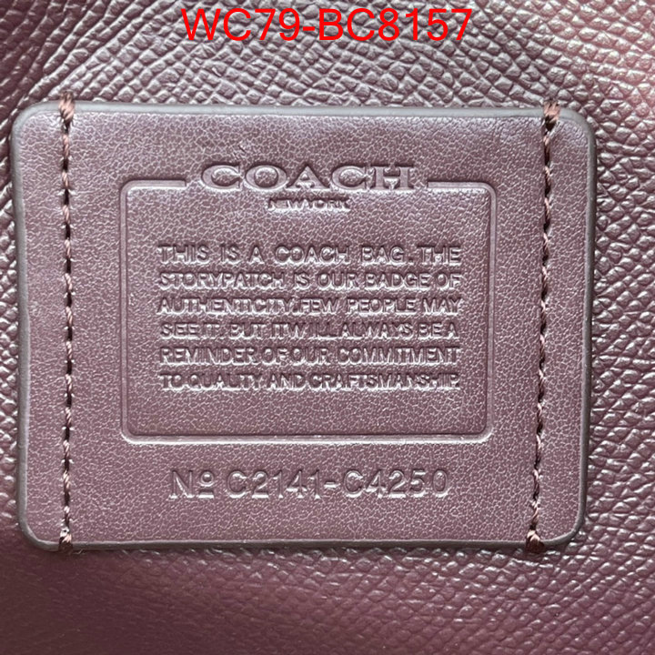 Coach Bags(4A)-Crossbody- buy 1:1 ID: BC8157 $: 79USD,