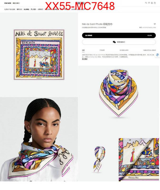 Scarf-Dior high quality ID: MC7648 $: 55USD