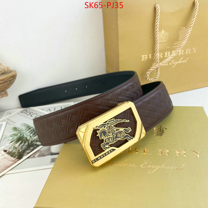 Belts-Burberry best quality fake ID: PJ35 $: 65USD