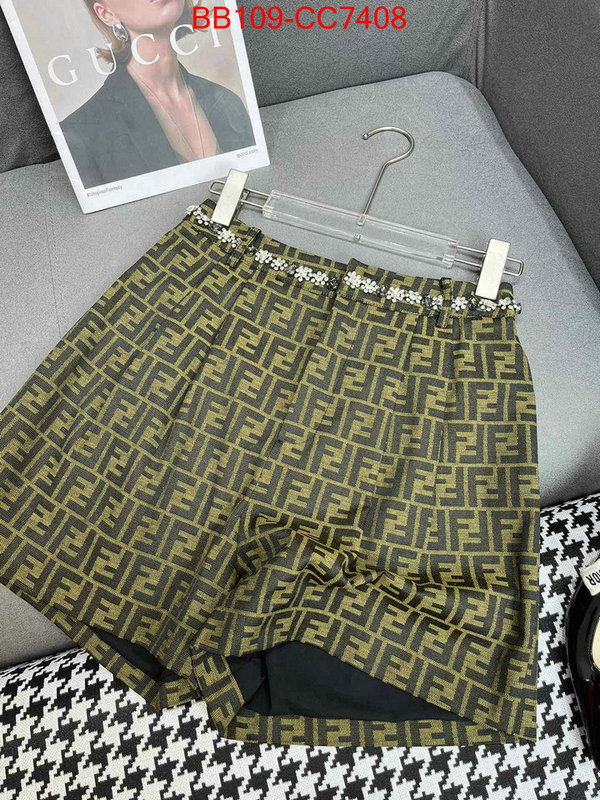 Clothing-Fendi sale outlet online ID: CC7408 $: 109USD